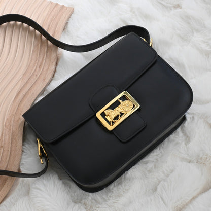 Celine Horse Carriage Box Calf Crossbody Bag