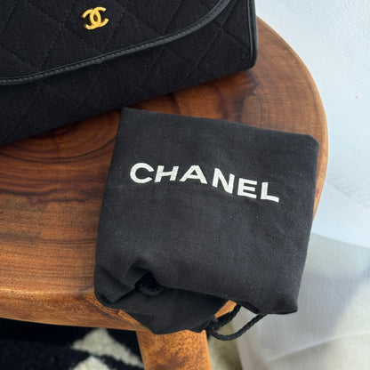 Chanel Matelasse Cotton Jersey Chain Bag