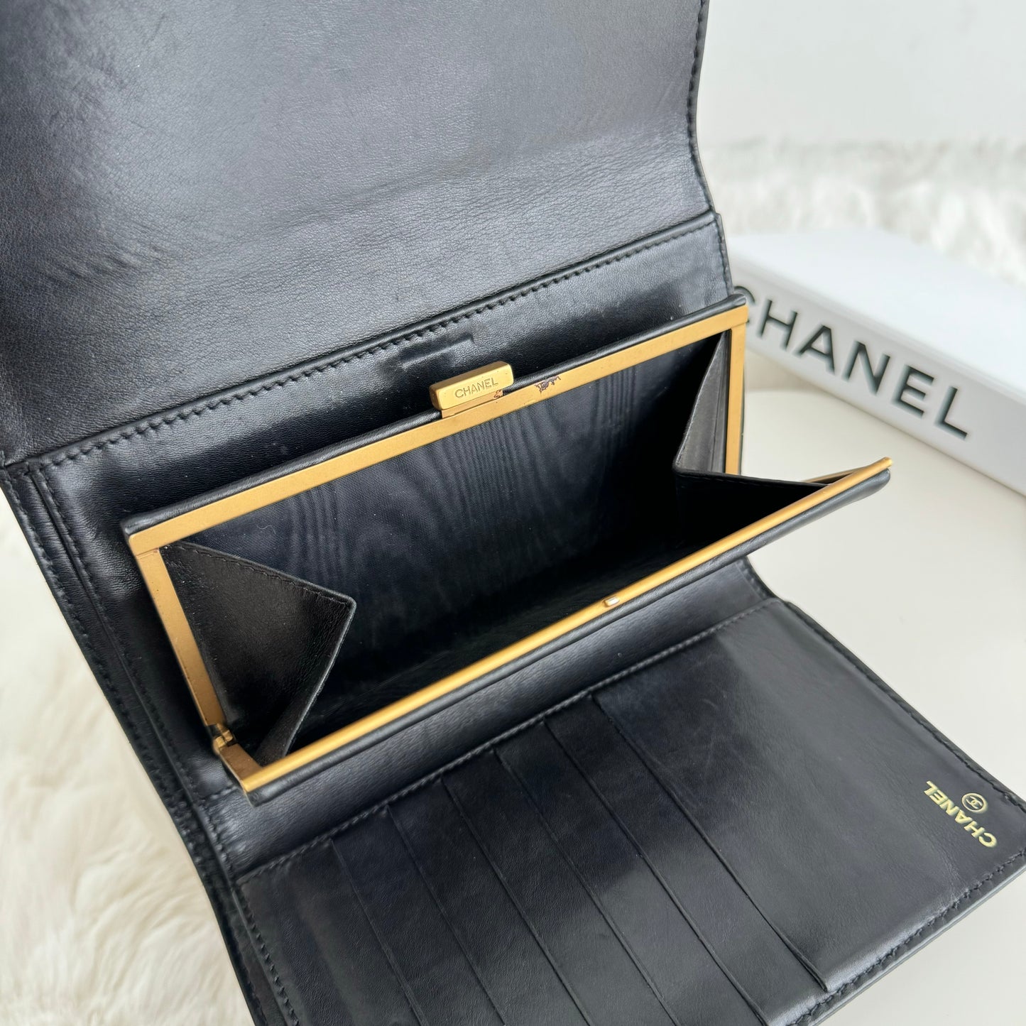 Vintage Chanel CC Wallet