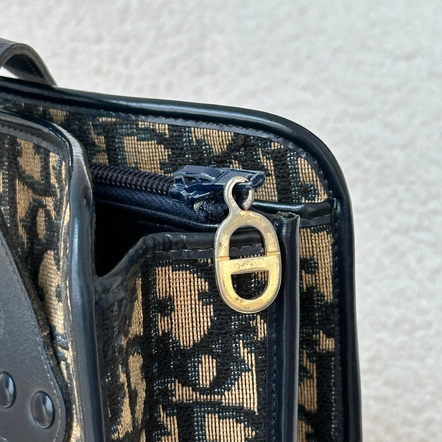 Christian Dior Oblique Monogram Shoulder Bag