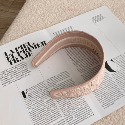 Dior D-oblique Headband Oblique Canvas - Leluxe Vintage Sdn. Bhd.