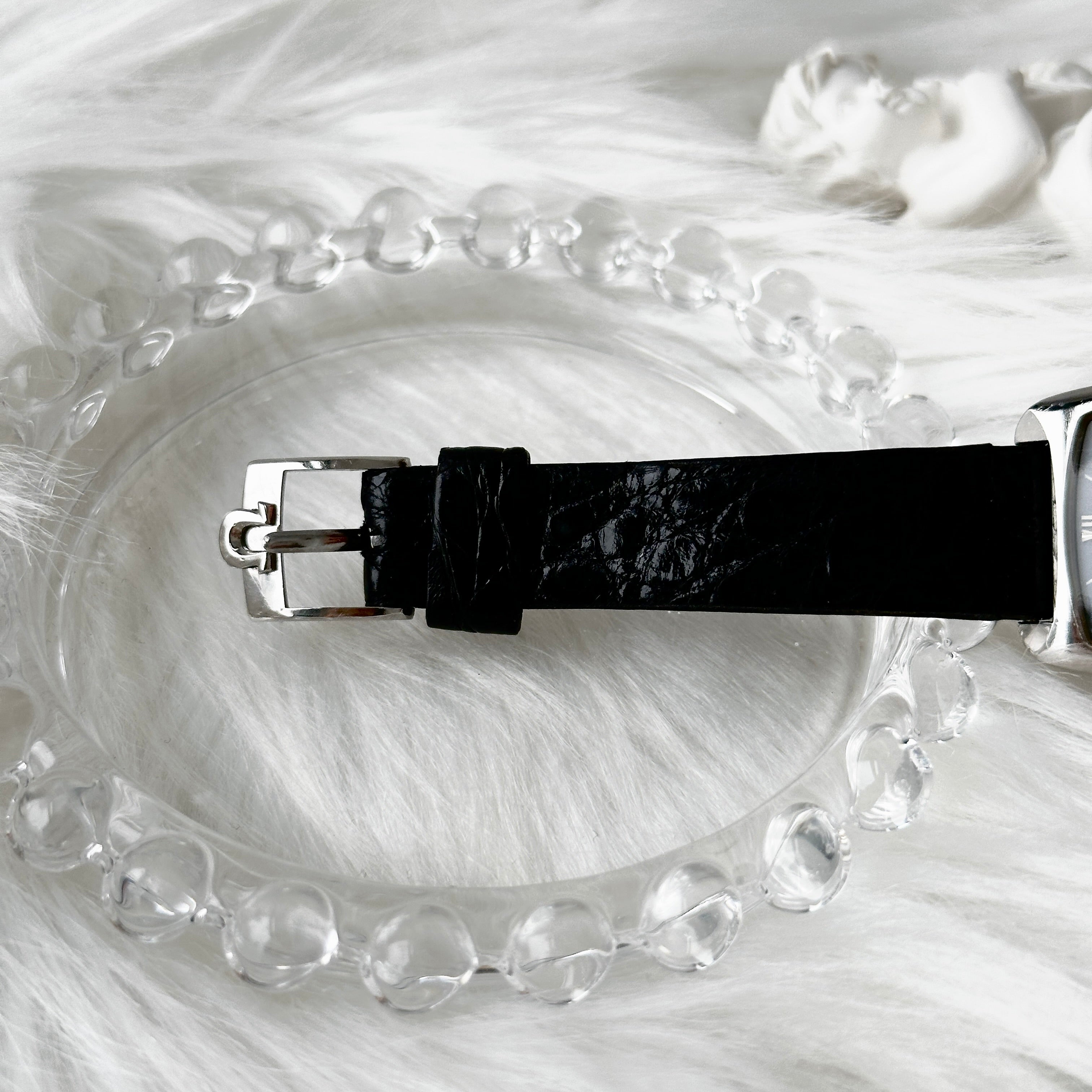 Omega Navy Dial with Silver Case - Leluxe Vintage Sdn. Bhd.