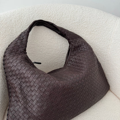 Bottega Veneta  Dark Brown Hobo Bag Medium - Leluxe Vintage Sdn. Bhd.