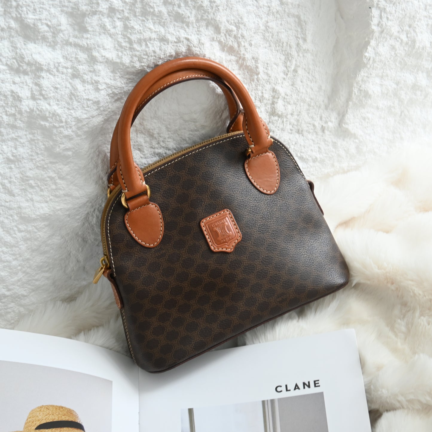 Celine Mini Alma Triomphe Bag