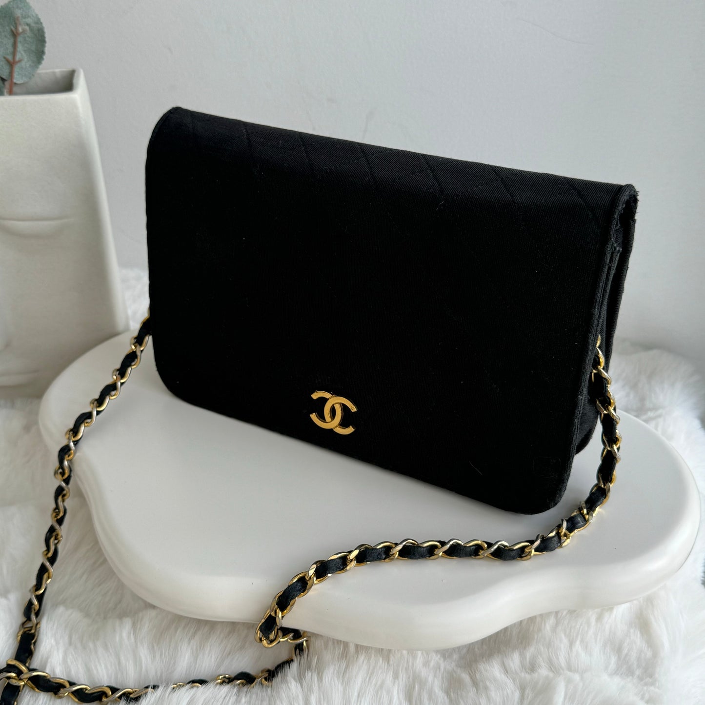 Chanel WOC in Jersey Quilted