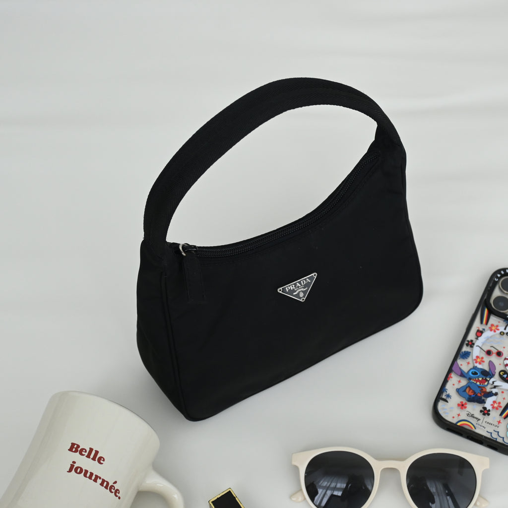 Prada Tessuto Nylon Hobo - Leluxe Vintage Sdn. Bhd.