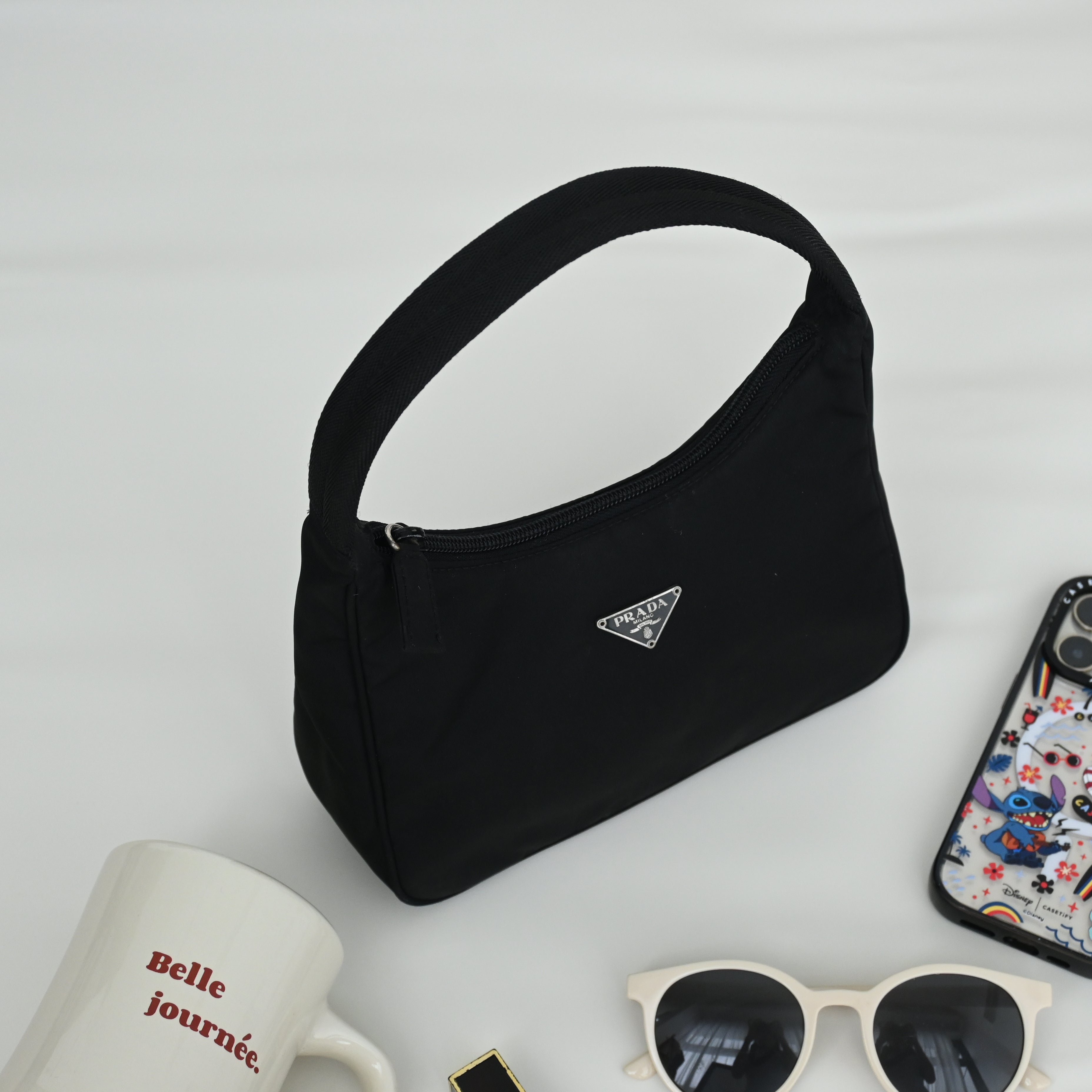 Prada Tessuto Nylon Hobo - Leluxe Vintage Sdn. Bhd.