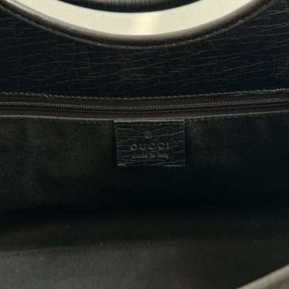 Gucci Jackie Black Canvas