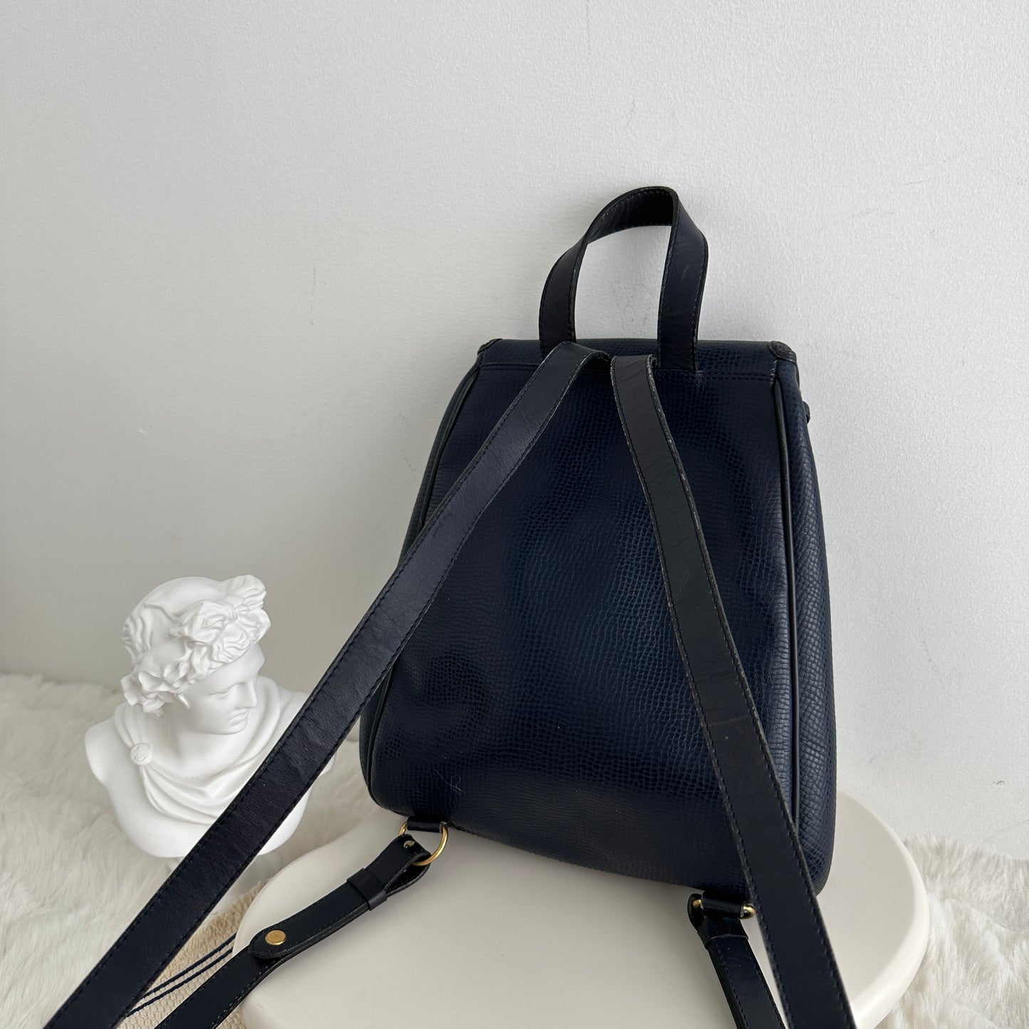 Vintage Dior Backpack in Navy