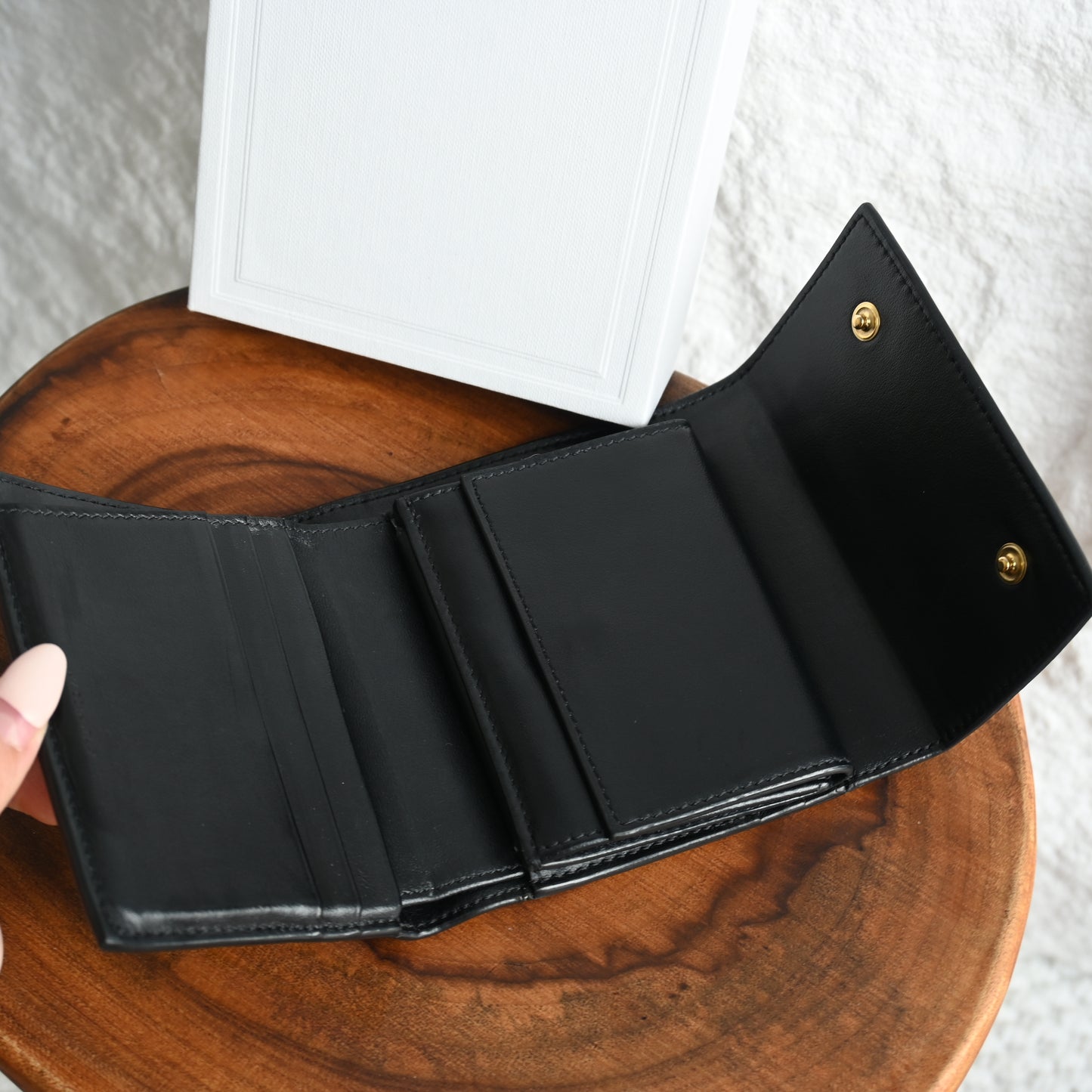 Celine Small Tri-Fold Compact Wallet