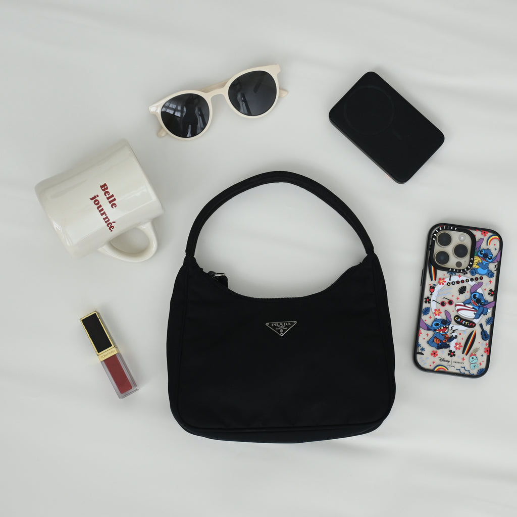 Prada Tessuto Nylon Hobo - Leluxe Vintage Sdn. Bhd.