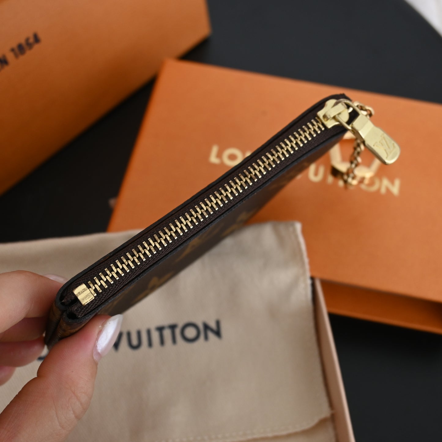 Louis Vuitton Key Pouch Monogram