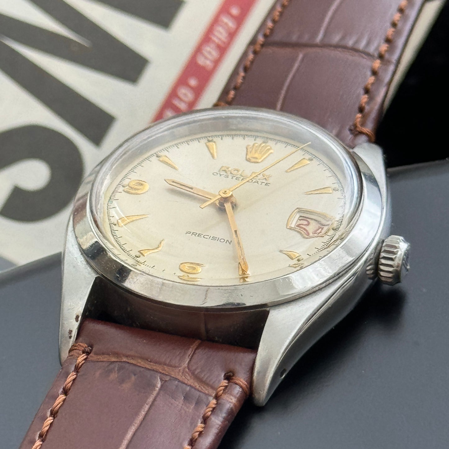 Rolex Oysterdate Precision Ref 6494