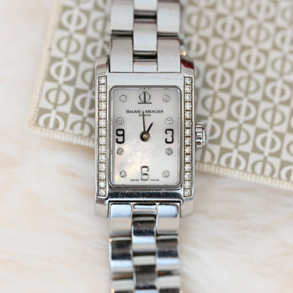 Baume & Mercier Hampton Mini Diamond Watch
