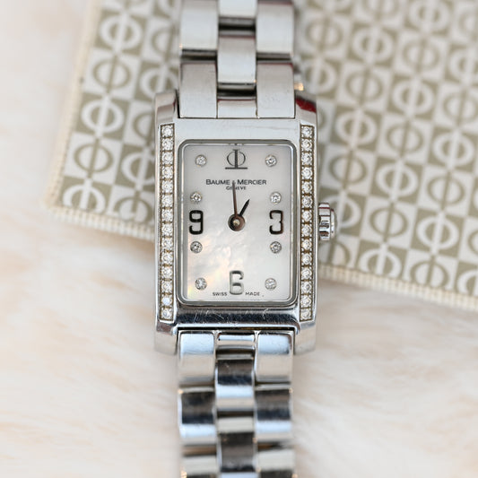 Baume & Mercier Hampton Mini Diamond Watch