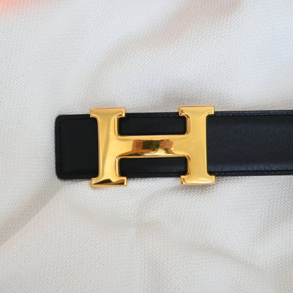 Vintage Hermès Reversible H Belt □A stamp: 1997