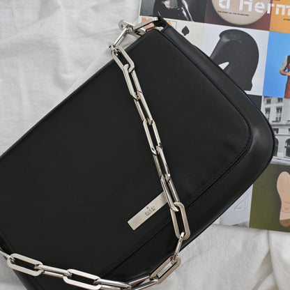 Gucci Leather Chain Shoulder Bag