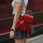 Gucci Bamboo Handle Mini Backpack - Leluxe Vintage Sdn. Bhd.