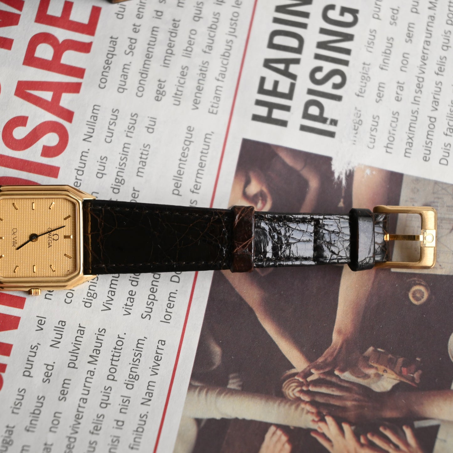 Omega De Ville Octagon Tank Cal.1450 Ref.5910272.1