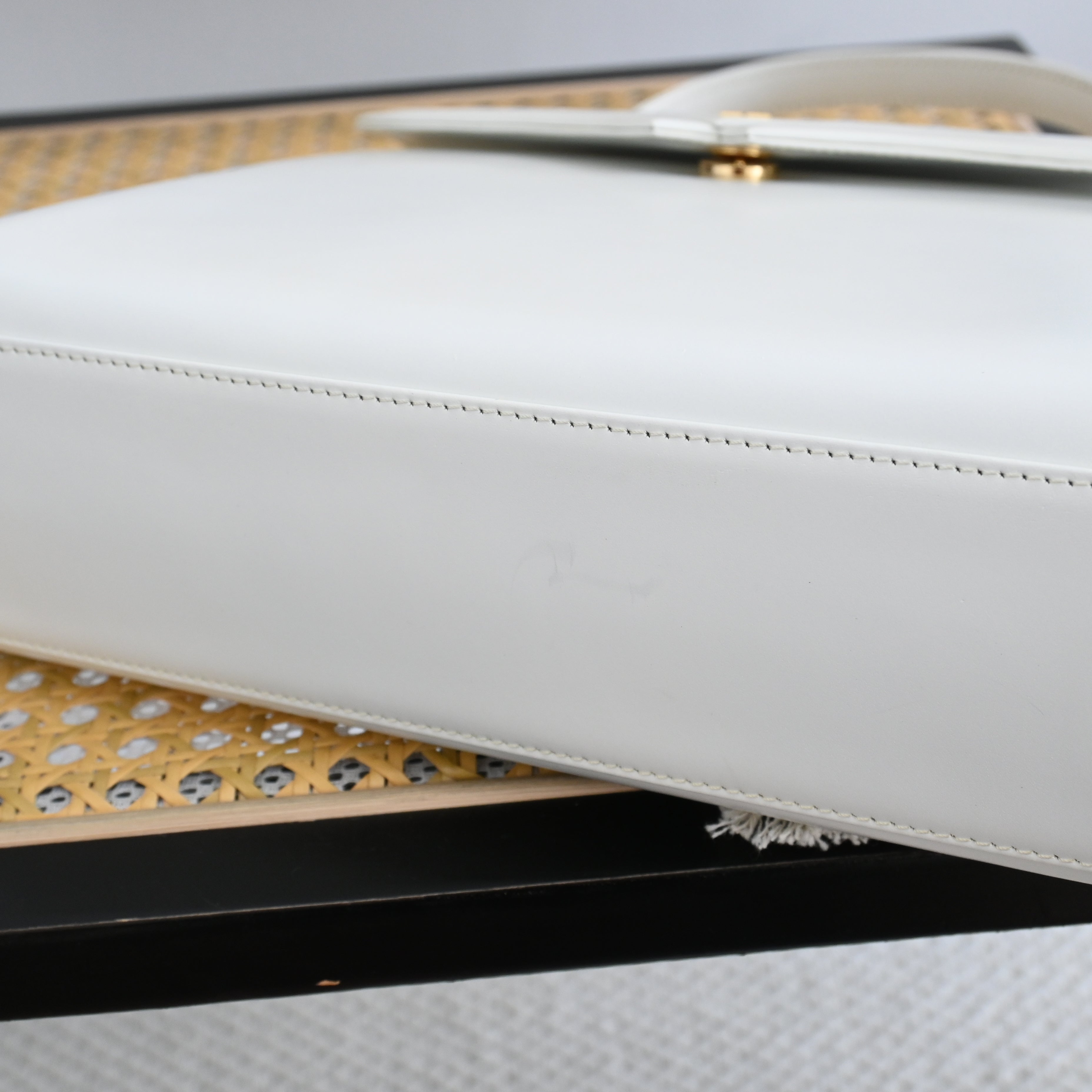 Givenchy Kelly White Calfskin