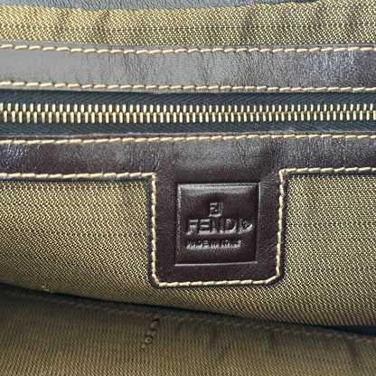 Fendi Zucca Monogram Shoulder Bag