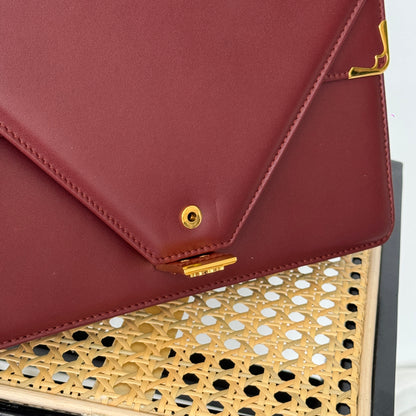 Cartier Must De Cartier Bordeaux Envelope Bag