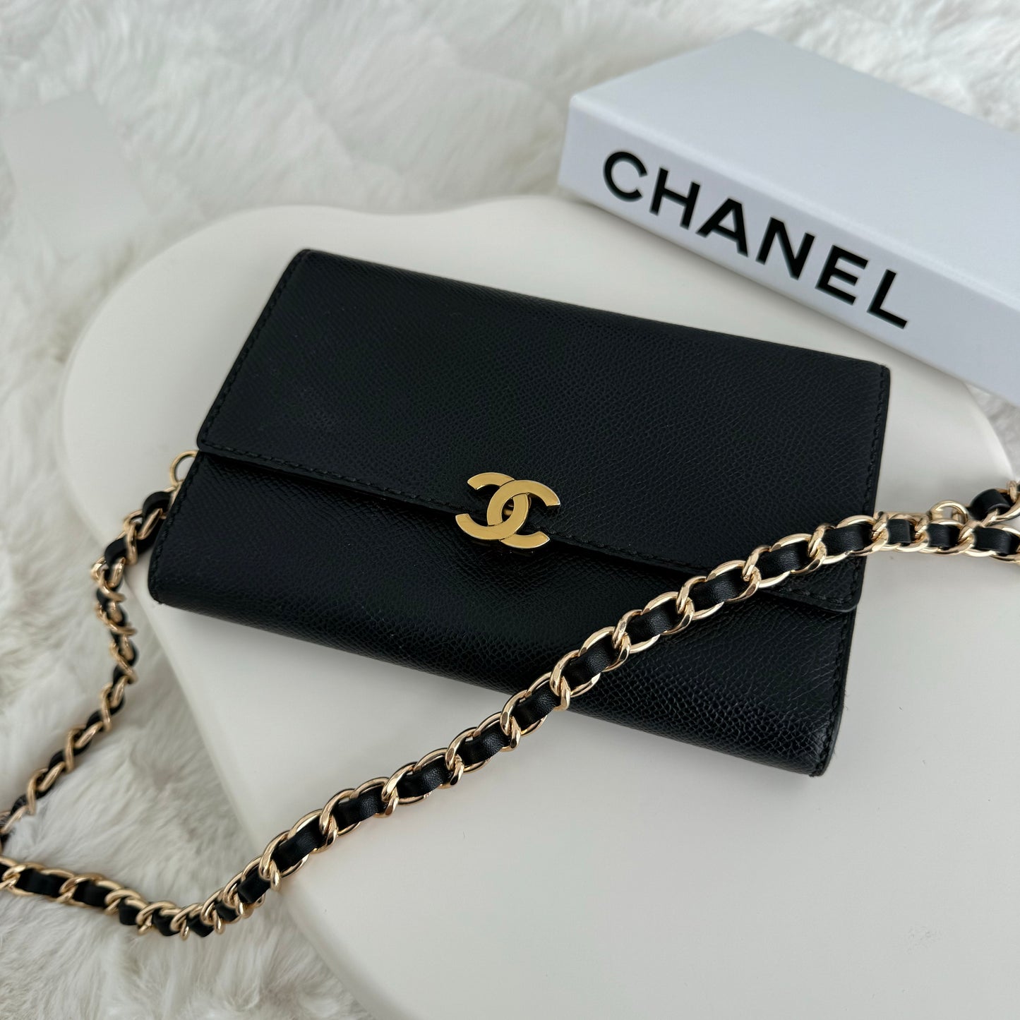 Vintage Chanel CC Wallet