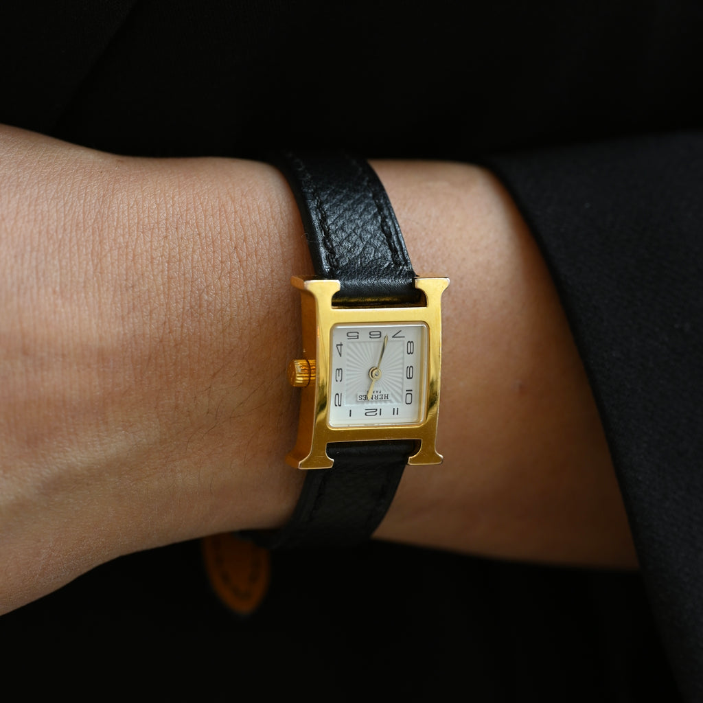 Hermès H Watch HH1.101 Mini Model : 2012 - Leluxe Vintage Sdn. Bhd.