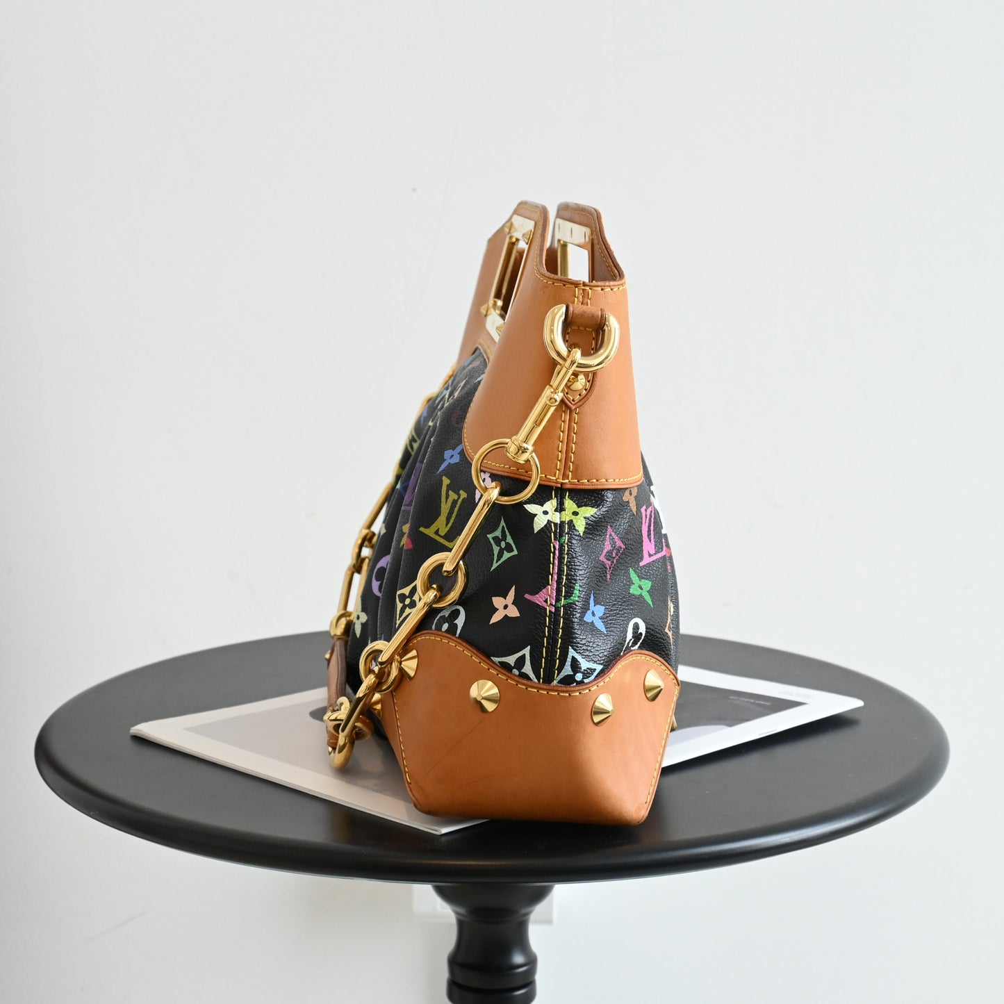 Louis Vuitton Black Multicolour Judy MM