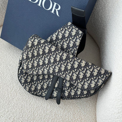 Dior Jacquard Oblique Saddle