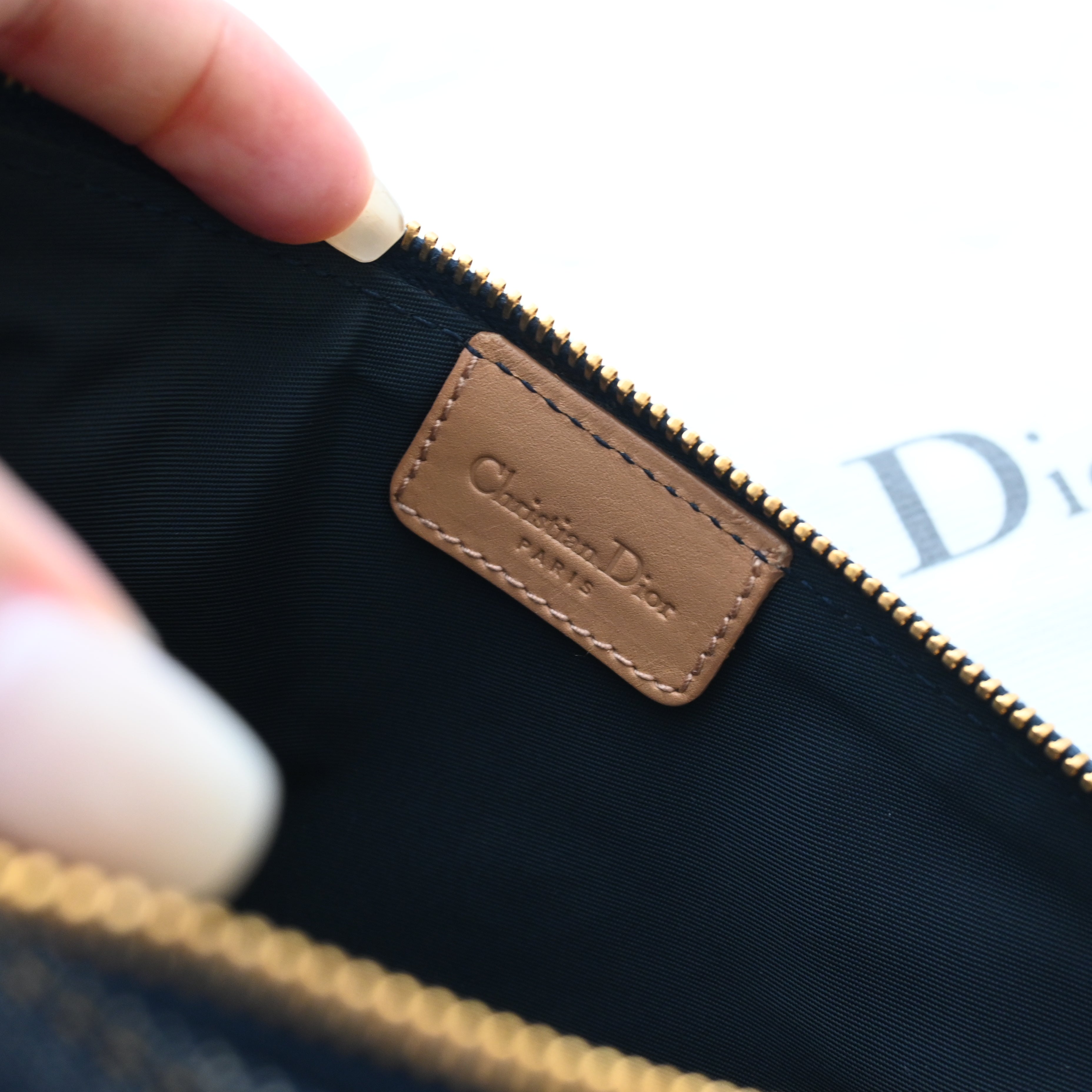 Dior Mini Saddle Denim Bag - Leluxe Vintage Sdn. Bhd.