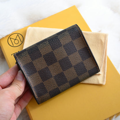 Louis Vuitton Damier Ebene Carte de Visite Cardholder