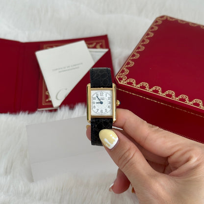 Cartier Tank Must SM Ref. 2415 - Leluxe Vintage Sdn. Bhd.
