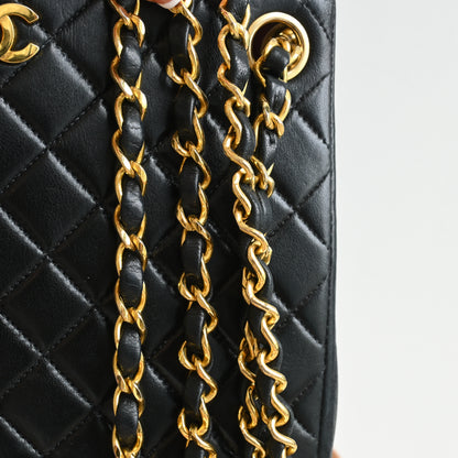 Chanel Chain Mini Tote Lambskin