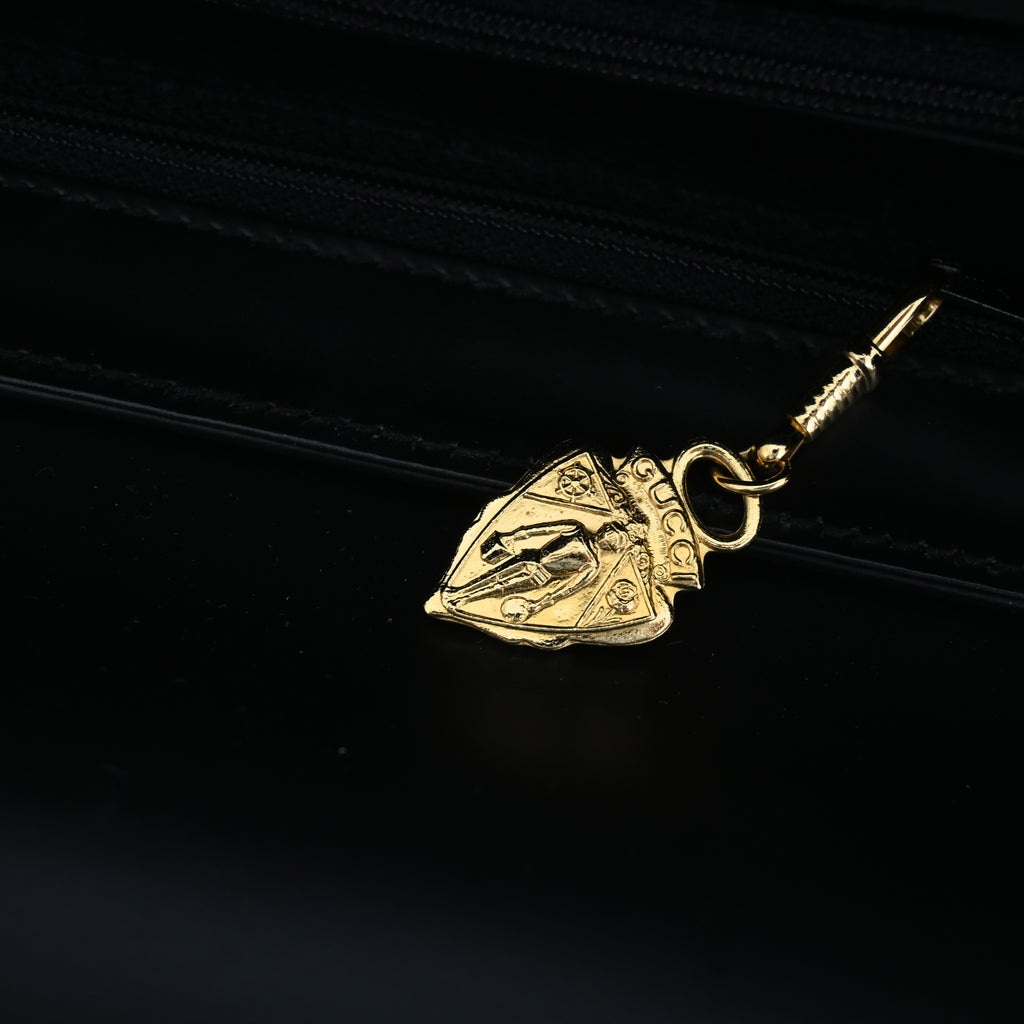 Old Gucci Turnlock Top Handle Handbag