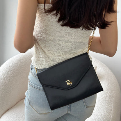 Christian Dior Black Chain Bag