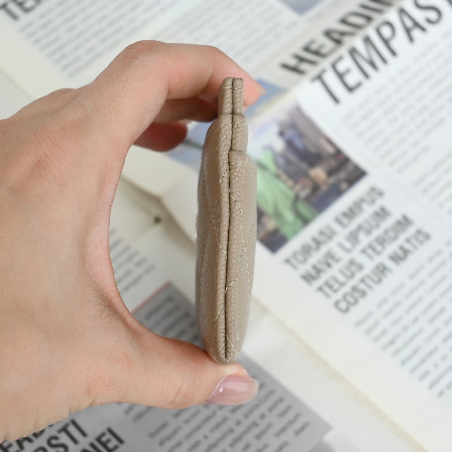 Chanel Classic Cardholder Beige