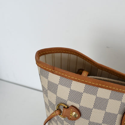 Louis Vuitton Neverfull MM Damier Azur with NFC