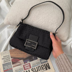 Fendi Zucchino Mini Mamma Baguette - Leluxe Vintage Sdn. Bhd.