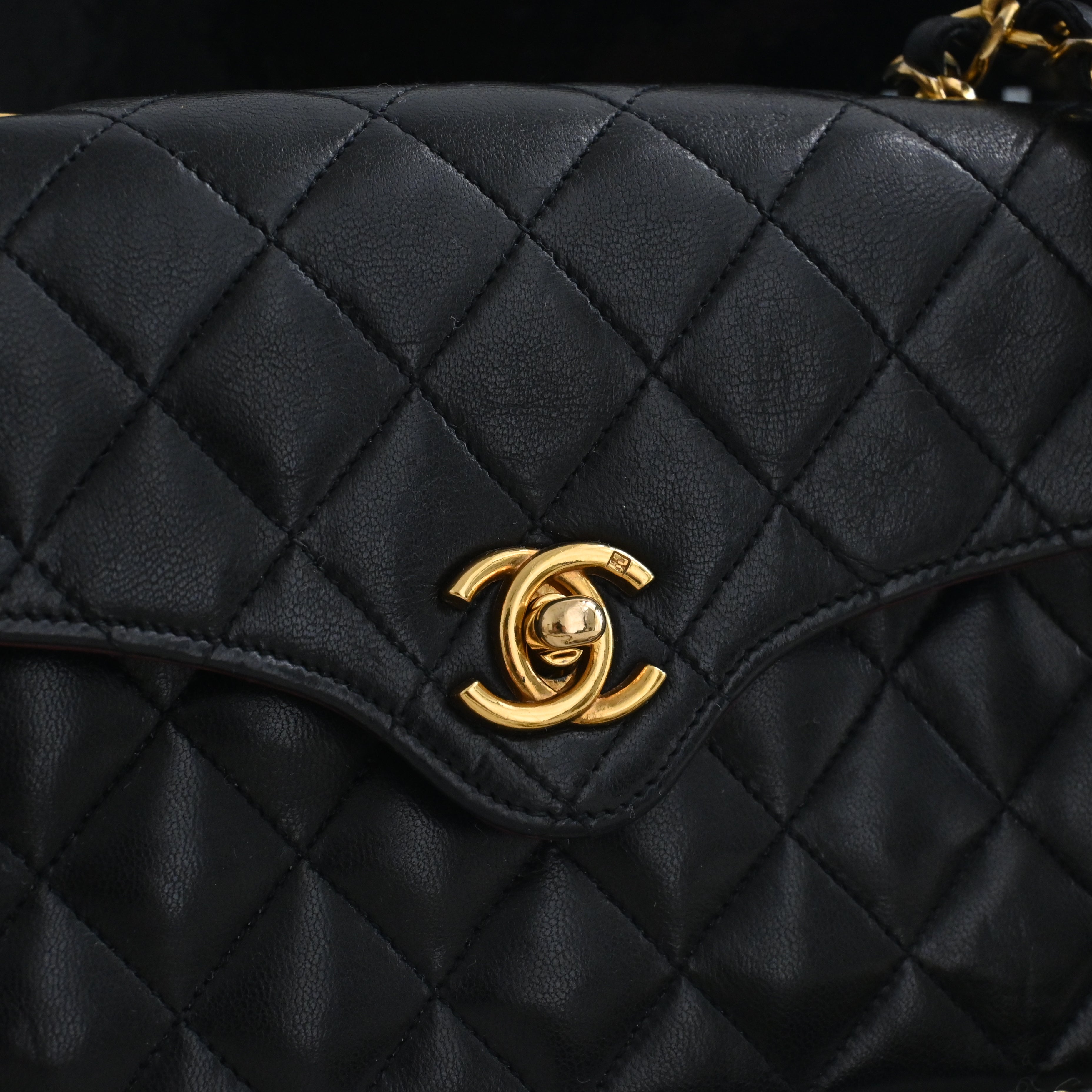 Vintage Chanel Mini Flap Bag 24k GHW - Leluxe Vintage Sdn. Bhd.