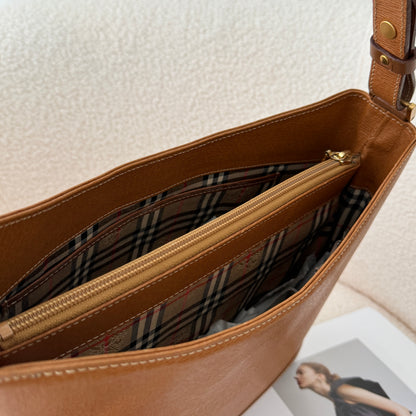 Burberry Brown Shoulder Tote Bag