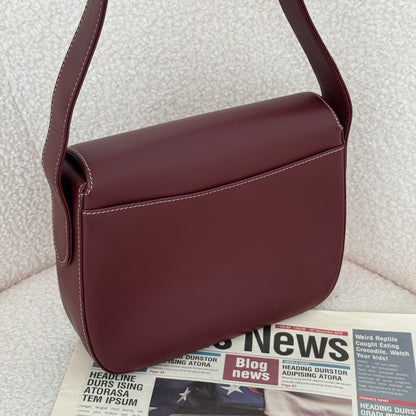 Must de Cartier Burgundy Crossbody Bag