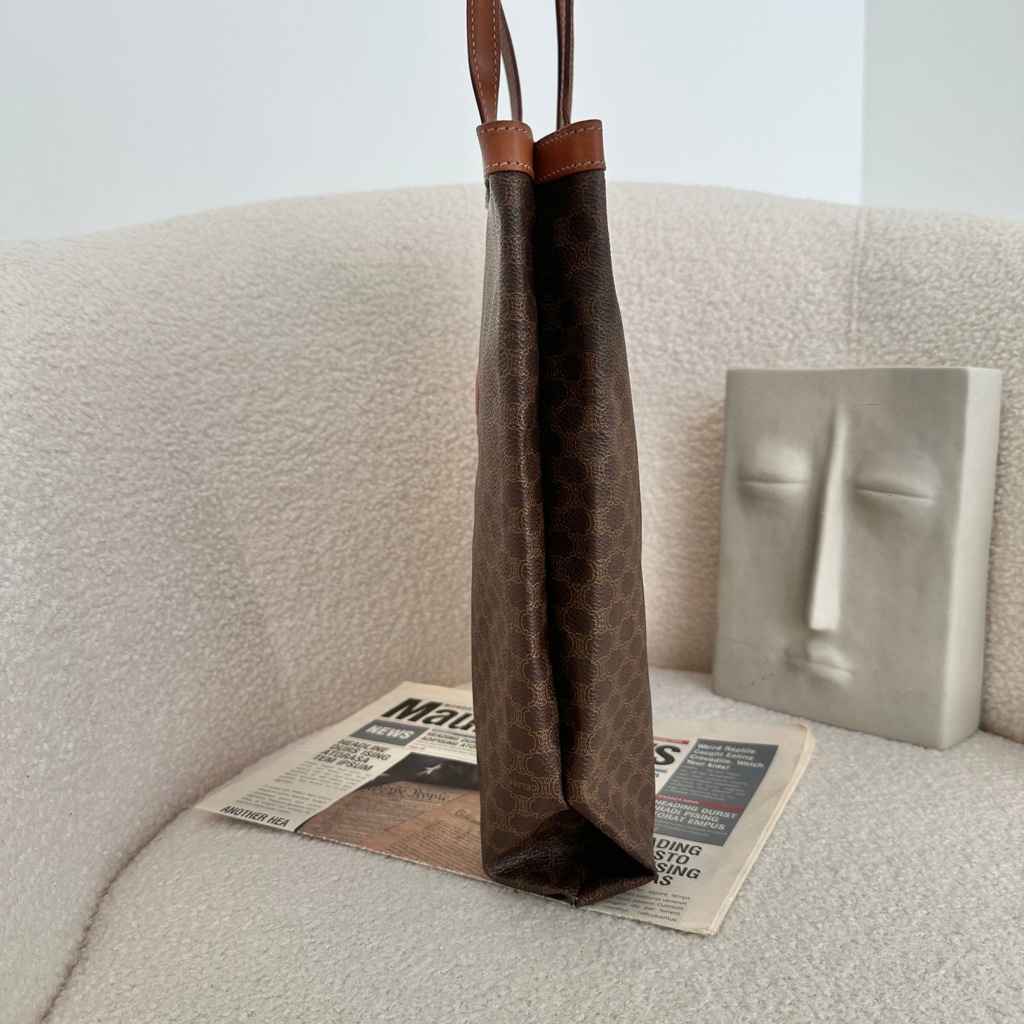 Celine Macadam Triomphe Tote Vintage