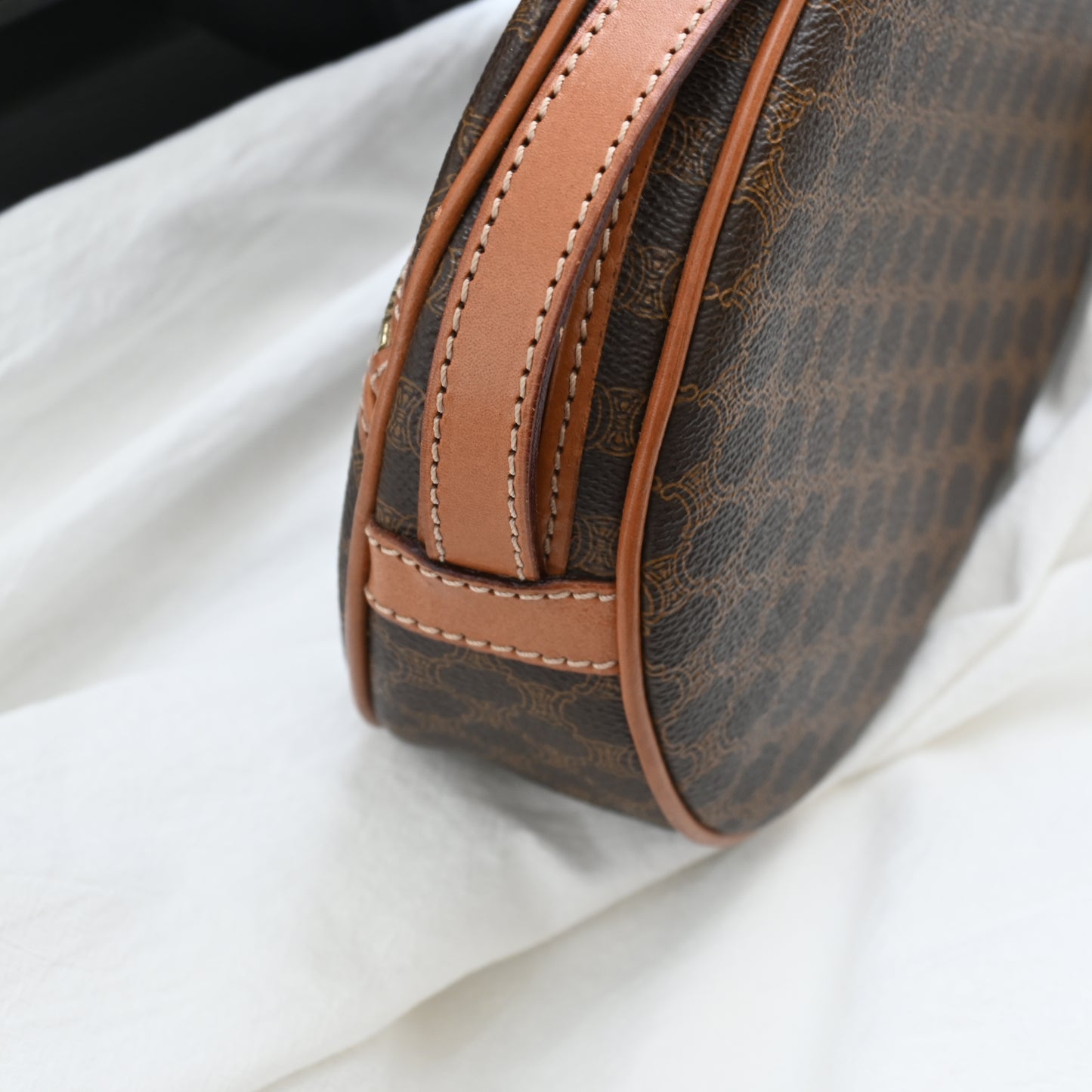 Celine Triomphe Macadam Crossbody Bag