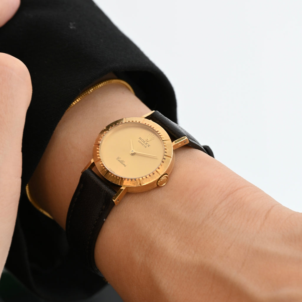 Rolex Cellini 4081 18K Yellow Gold - Leluxe Vintage Sdn. Bhd.