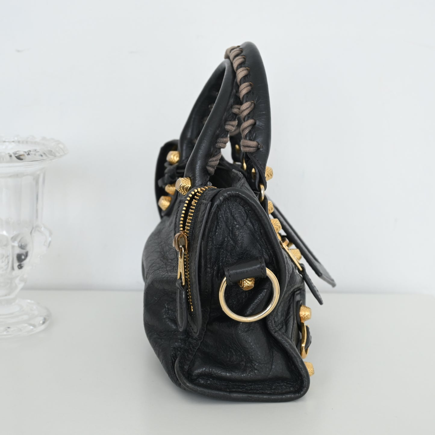 Balenciaga Mini City with GHW