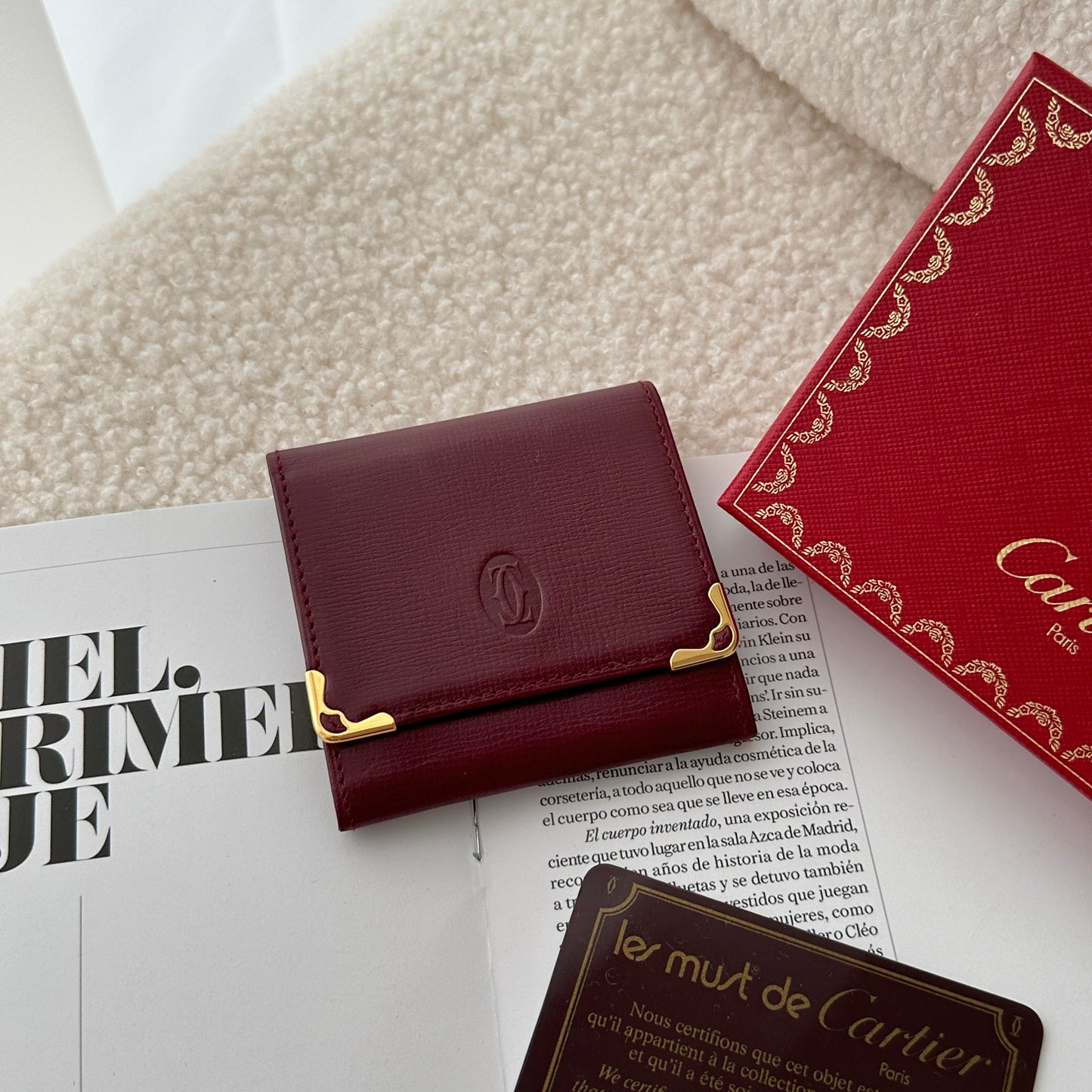 Cartier Must Line Coin Purse - Leluxe Vintage Sdn. Bhd.