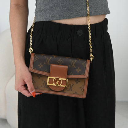 Louis Vuitton Monogram Reverse Portefeuille Dauphine WOC