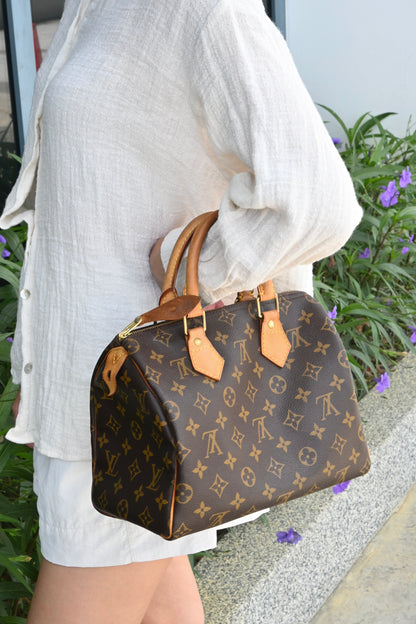 Louis Vuitton Speedy 25 in monogram