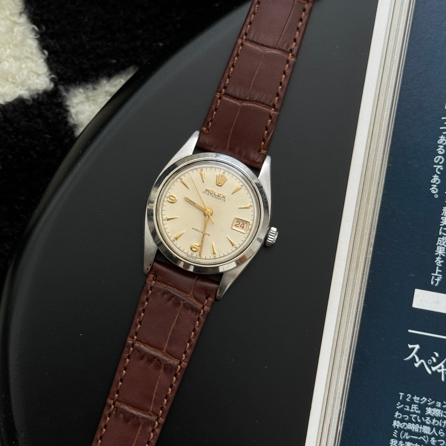 Rolex Oysterdate Precision Ref 6494